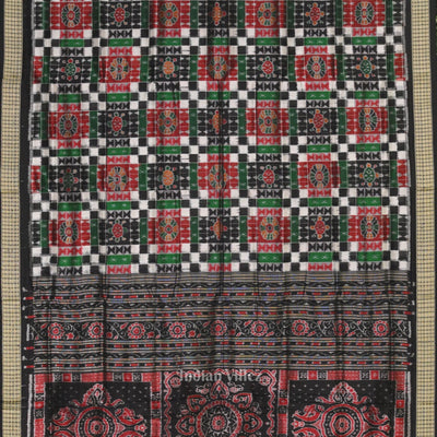 Green Utkalalaxmi Sambalpuri Silk saree