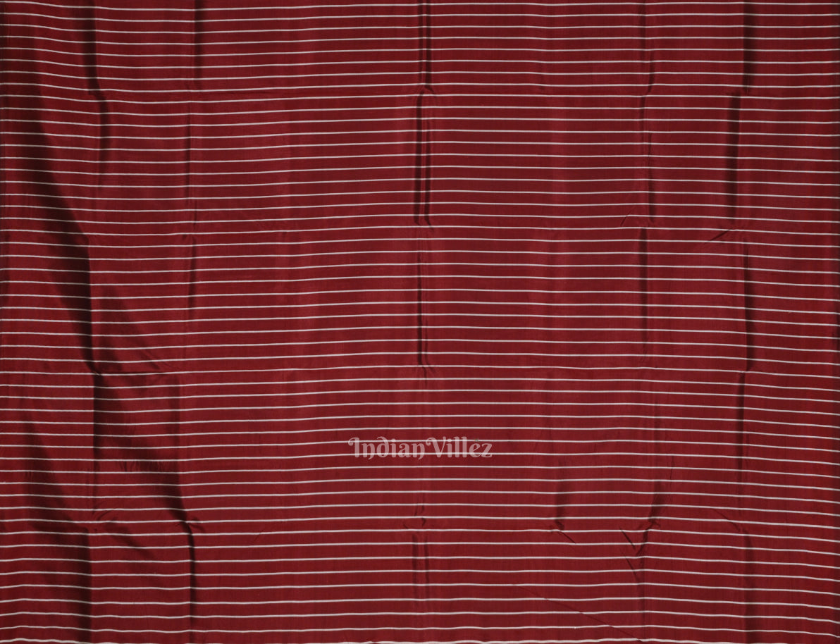 Gray Maroon Butterfly Designer Contemporary Silk Saree