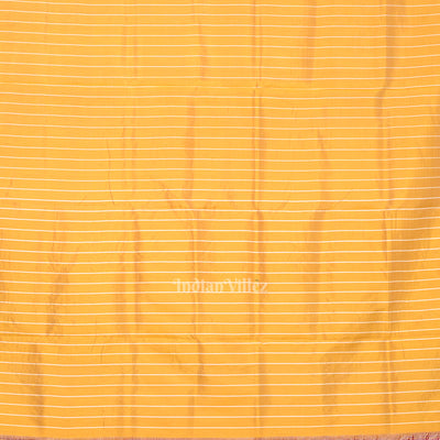 Baby Pink Yellow Fish Motif Odisha Ikat Contemporary Designer Saree