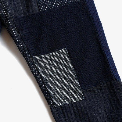 FDMTL | PATCHWORK PANTS RINSE { INDIGO