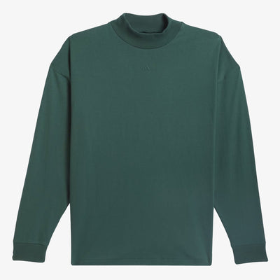 Adidas | BASKETBALL LONG SLEEVE TEE  { MINERAL GREEN