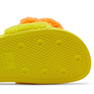 adidas JS Adilette Jeremy Scott Teddy Yellow
