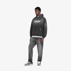 Represent | GODSPEED HOODIE { AGED BLACK