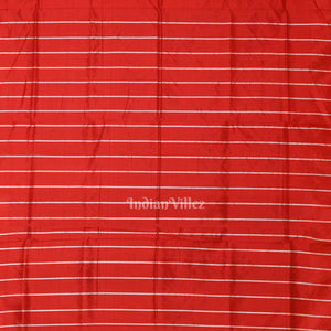 Black Red Pasapali Border Sambalpuri Ikat Silk Saree