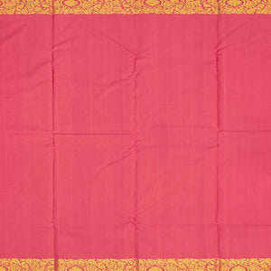 Pastel Green Handloom Natural Dyed Silk Saree With Tree of Life Pallu