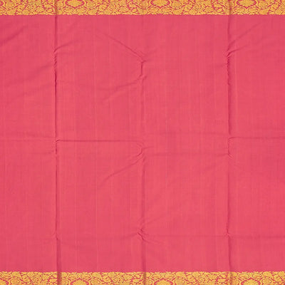 Pastel Green Handloom Natural Dyed Silk Saree With Tree of Life Pallu