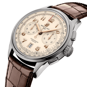 Breitling Premier B01 Chronograph Cream Dial Men 42mm