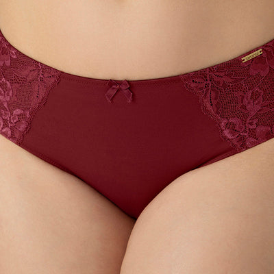 Luxe Support Hipster Panty - Windsor Wine