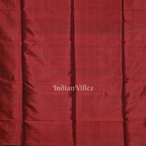 Green Maroon Pure Bishnupuri Silk Saree