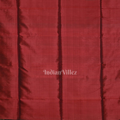 Green Maroon Pure Bishnupuri Silk Saree