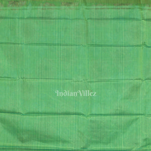 Green Floral Digital Print Kanjivaram Silk Saree