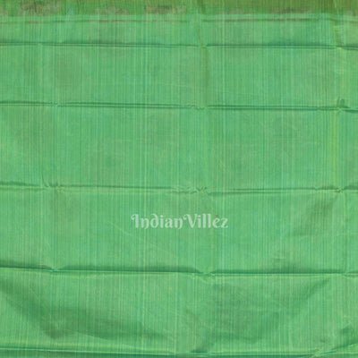 Green Floral Digital Print Kanjivaram Silk Saree