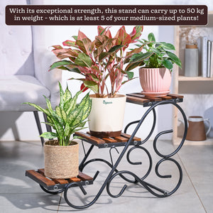 Garden Harmony Triple -Tier Plant Stand