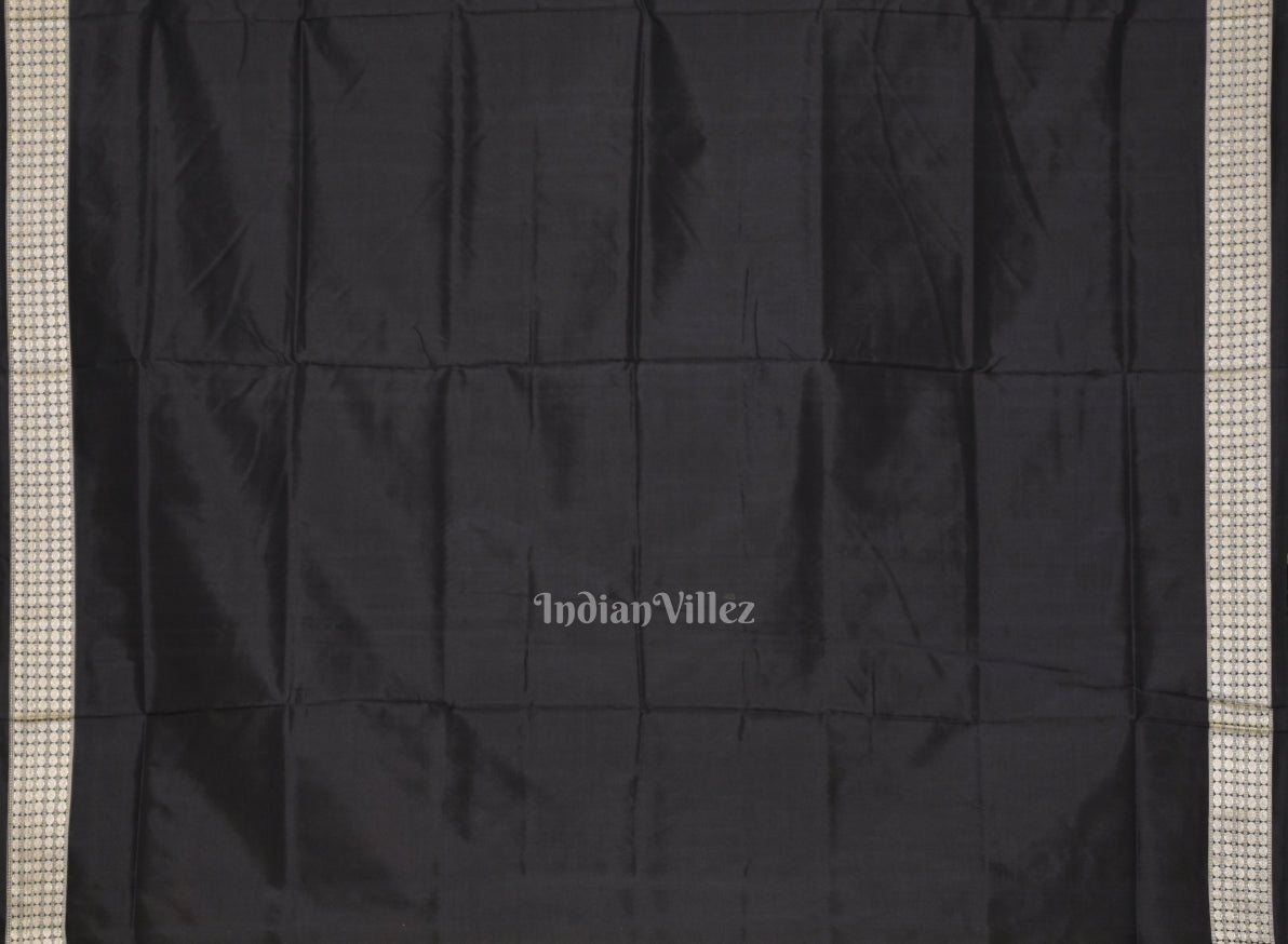 Moss Green Diwali Theme Odisha Handloom Sambalpuri Silk Saree