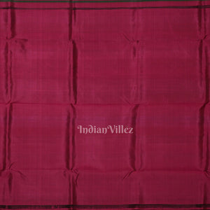 Purple Wine Handwoven Baluchari Silk Saree