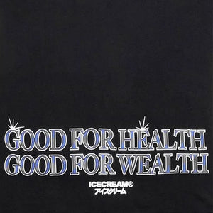 Icecream | FEAR OF A RICH PLANET S/S TEE { BLACK