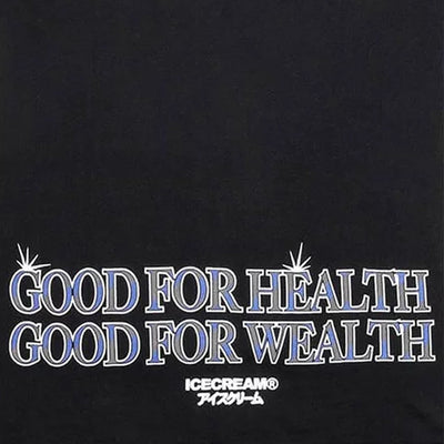 Icecream | FEAR OF A RICH PLANET S/S TEE { BLACK