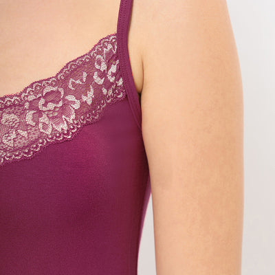Lace Touch Sleep Chemise - Anemone