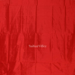 Peach Red Nabakothi Odisha Ikat Sambalpuri Silk Saree