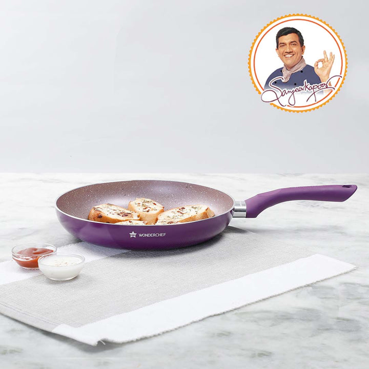 Royal Velvet Non-Stick 26 cm Fry Pan with Induction Bottom