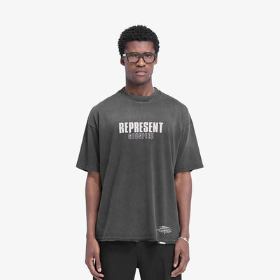 REPRESENT | GODSPEED T-SHIRT { AGED BLACK