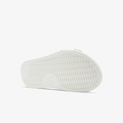 Reebok | CLASSIC SLIDE { CHALK/GREEN