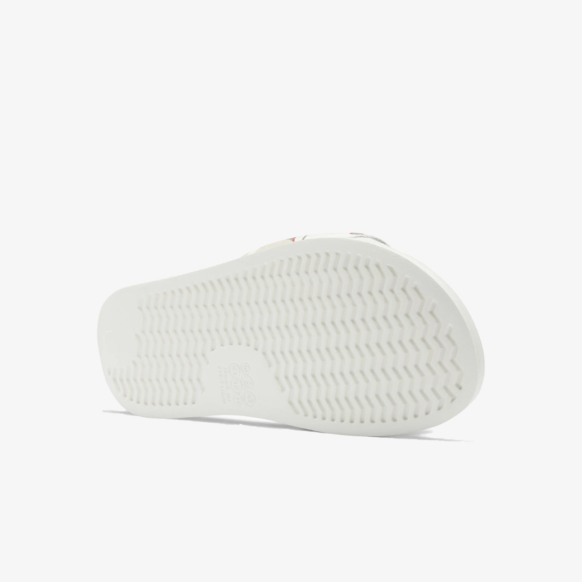 Reebok | CLASSIC SLIDE { CHALK/GREEN