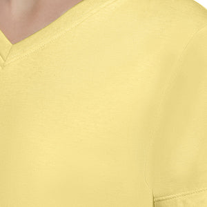 Essential V-neck Tee - Sunshine