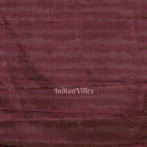 Silver Pink Floral Digital Print Kanjivaram Silk Saree