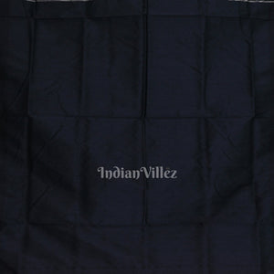 Maroon Black Pasapali Border Design Odisha Ikat Bomkai Silk Saree