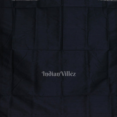 Maroon Black Pasapali Border Design Odisha Ikat Bomkai Silk Saree