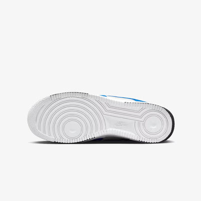 Nike | AIR FORCE 1 '07 LV8 { SUMMIT WHITE/GAME ROYAL-NEUTRAL GREY