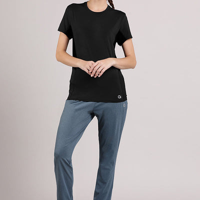 Flaunt Workout Tee - Black