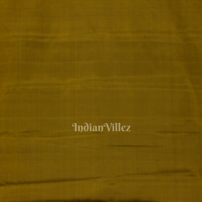 Blackberry With Mehendi Green Pure Kanjivaram Soft Silk Saree