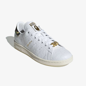 Adidas Originals | X BAPE STAN SMITH { WHITE/CLOUD WHITE/OFF WHITE