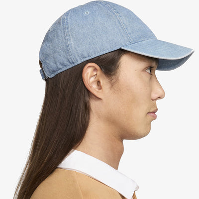 NIKE | CLUB UNSTRUCTURED DENIM CAP { AEGEAN STORM/THUNDER BLUE/WHITE
