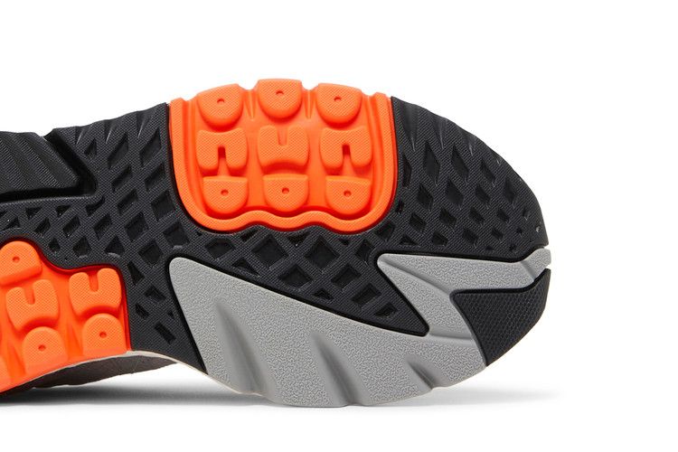 adidas Nite Jogger Grey Two Solar Orange