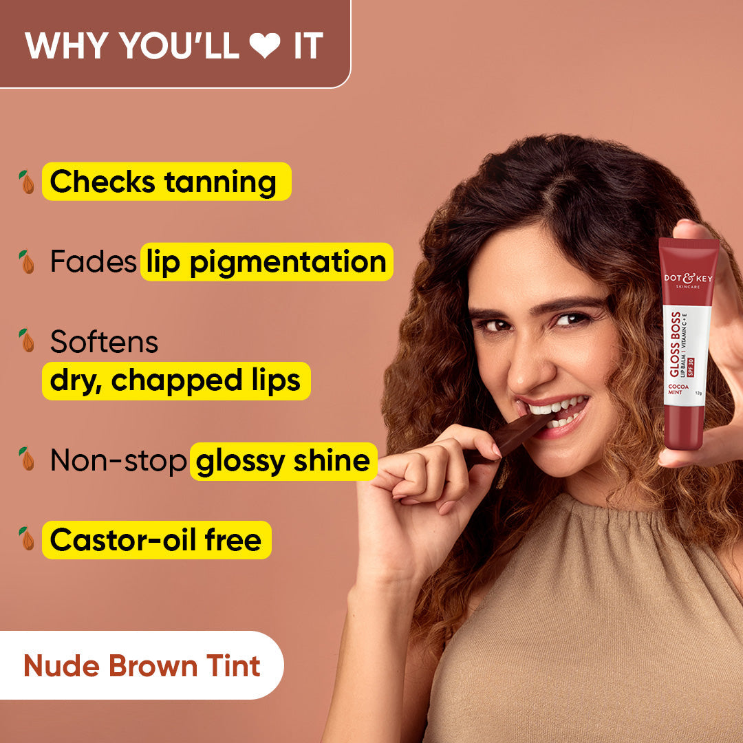 Vitamin C + E Lip Balm with SPF 50+