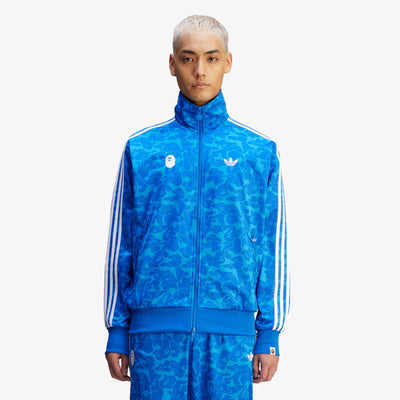 ADIDAS ORIGINALS | BAPE FIREBIRD TRACK TOP { BLUE