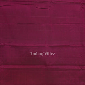 Coffee With Magenta Pure Kanjivaram Soft Silk Saree