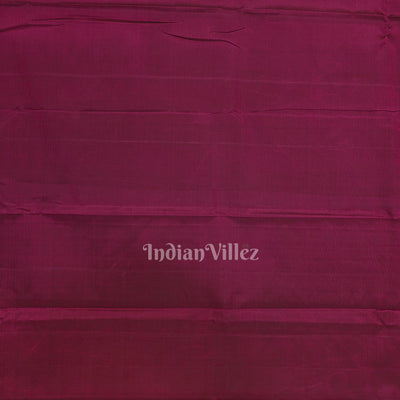 Coffee With Magenta Pure Kanjivaram Soft Silk Saree