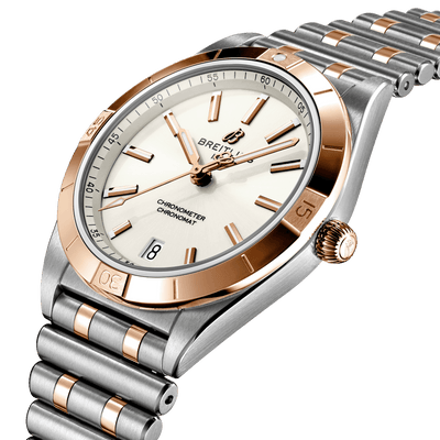 Breitling Chronomat Automatic Off-White Dial Women 36mm