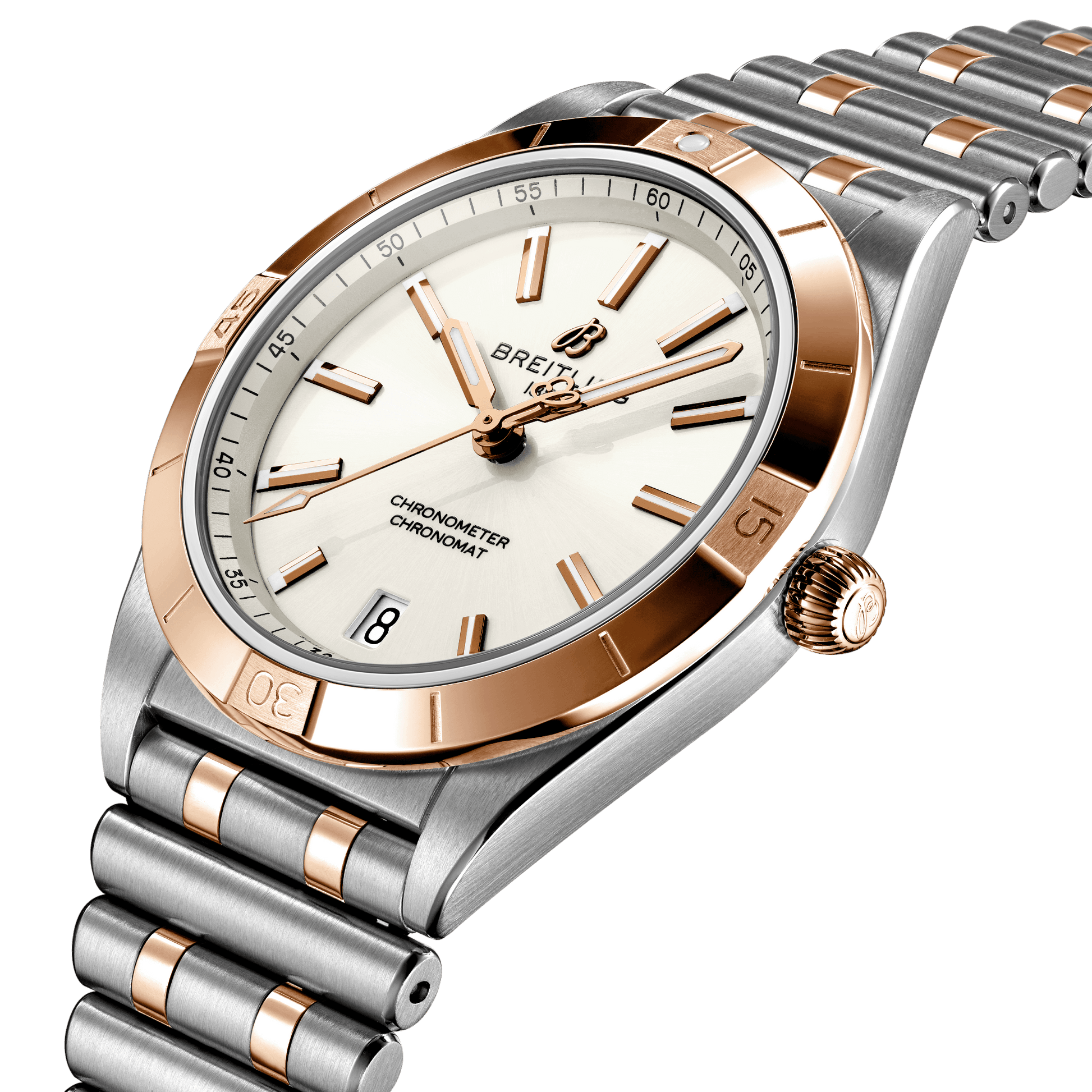 Breitling Chronomat Automatic Off-White Dial Women 36mm