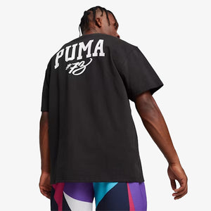PUMA | DYLAN'S GIFT BASKETBALL T-SHIRT { BLACK