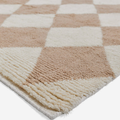 Cariad Hand-Knotted Wool Moroccan Shag Rug