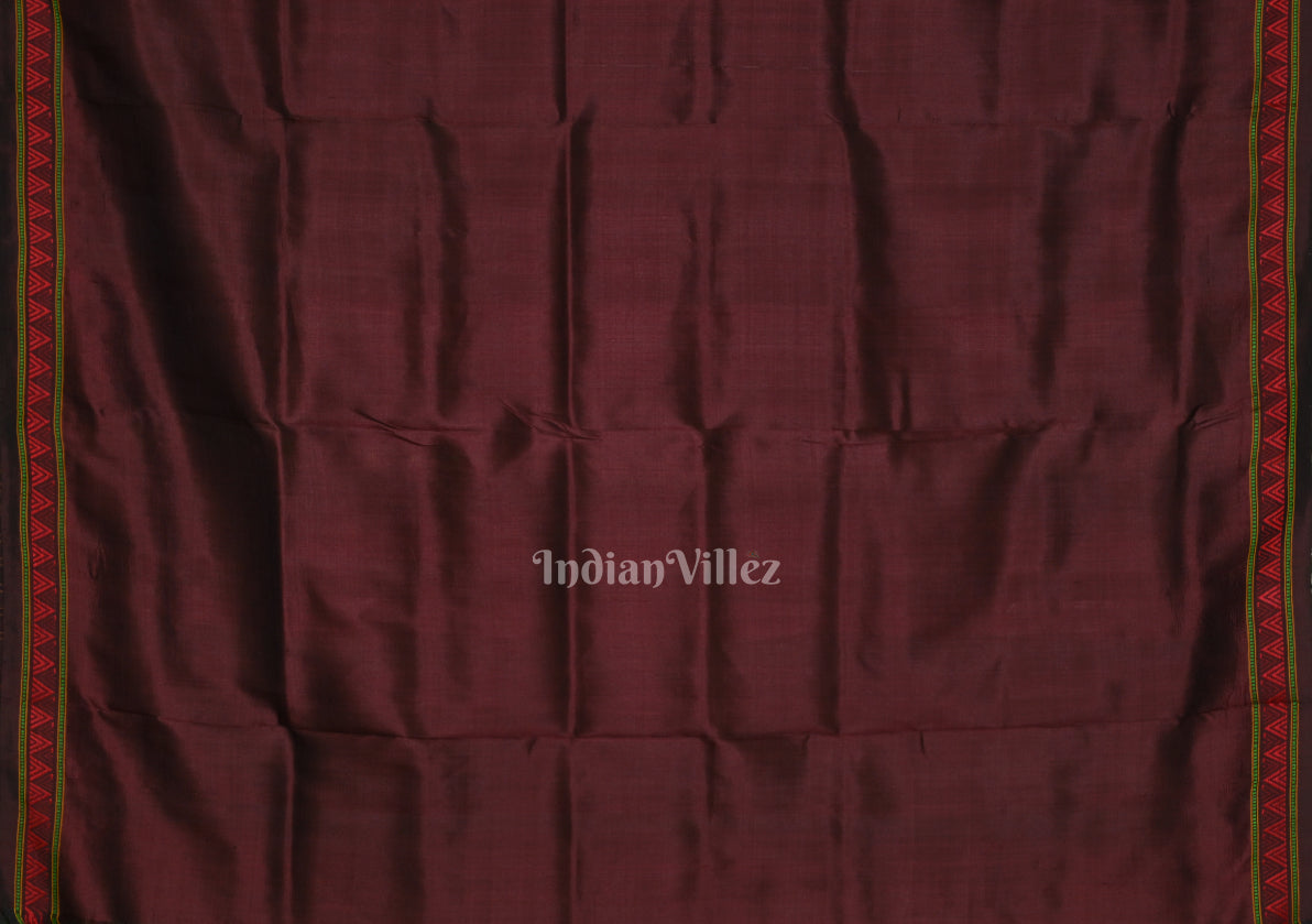 Pista Green Dongria Border with Dongaria Anchal Contemporary Silk Saree