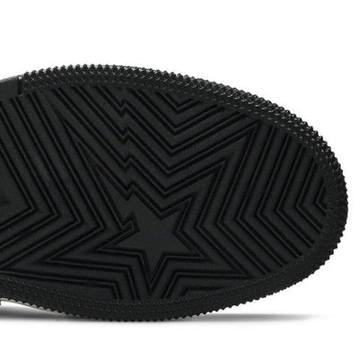 A Bathing Ape Block Sta Hi Black Lime