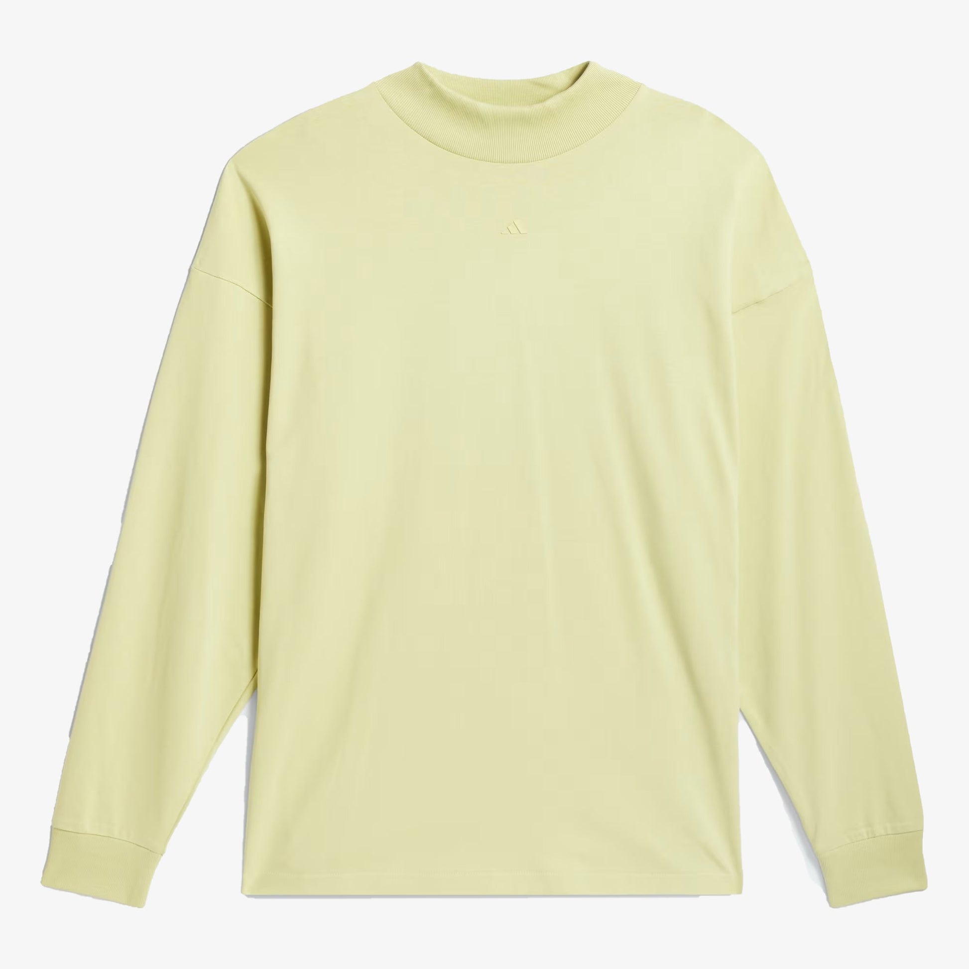 Adidas | BASKETBALL LONG SLEEVE TEE  { HALO GOLD