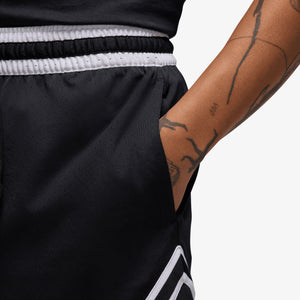 JORDAN | DRI-FIT MESH DIAMOND SHORTS { BLACK/WHITE/WHITE