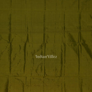 Cherry Red With Mehendi Tribal Theme Sambalpuri Silk Saree